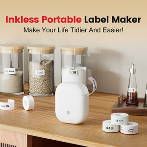 เครื่องพิมพ์ฉลากความร้อน Luckjingle ขนาด 14 มม. แบบพกพา สำหรับฉลากจัดเก็บและขนส่ง - Product Image 2