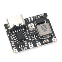 Module de charge de batterie Lithium Li-ion 18650 3.7V 4.2V, carte de charge DC-DC, module élévateur de tension TP4056, kit de pièces DIY