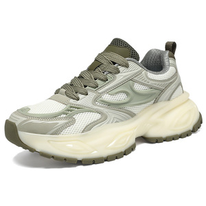 รองเท้าวิ่งแฟชั่นฤดูร้อนสำหรับผู้ชายและผู้หญิงทันสมัยดีไซน์ลำลองเพิ่มความสูงของใหม่2025โลโก้ออกแบบเองได้สำหรับฤดูหนาว - Product Image 2