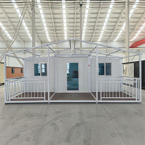 20 फीट 40ft विस्तार मोबाइल होम 2 बेडरूम पोर्टेबल लिविंग स्टील कंटेनर हाउस के लिए होटल तह कंटेनर डिजाइन के लिए - Product Image 1
