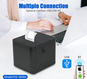 <span class=keywords><strong>Imprimante</strong></span> thermique de reçus de petite taille ZJ POS5890A 58 mm <span class=keywords><strong>pour</strong></span> les petites entreprises, interface USB, <span class=keywords><strong>imprimante</strong></span> thermique de reçus POS bon marché - Product Image 3