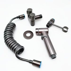 Новый <span class=keywords><strong>304</strong></span> из нержавеющей стали ручной аксессуар для ванной комнаты ручной настенный Душ Туалет Биде Спрей Набор для ванной комнаты - Product Image 6