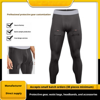 Shorts de compression de hockey pour hommes, modèle senior, avec coque intégrée, extensibles dans les 4 sens, avec coque et attaches pour chaussettes, vente en gros