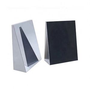 Prisma de cuña de cuarzo de silicio infrarrojo cuadrado redondo de vidrio óptico de revestimiento IR AR de alta precisión - Product Image 2