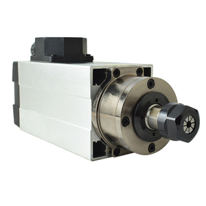 Hqd แกนหมุน2.2KW ER20อากาศเย็นมอเตอร์ไม้ไม่มีหน้าแปลนระบายความร้อนด้วยอากาศสำหรับชิ้นส่วนเราเตอร์2.2KW สปินเดิล - Product Image 5