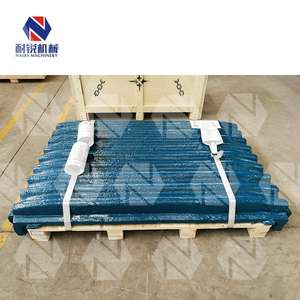 <strong>Manganese</strong> Steel Jaw Crusher Casting Spare Parts Toggle Plate Price Rock Crusher Jaw Plates - Product Image 4
