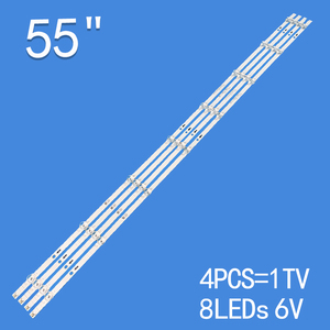 เหมาะสำหรับ LG 55 นิ้วแอลซีดีทีวีแบ็คไลท์สตริป JL.D55081330-003FS-M-V03 LG 55UH615T 55UH610 55UF680T 55LF630 55UF645 55LX761H - Product Image 6