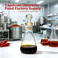 Extrait liquide d'oléorésine de capsicum à prix compétitif et rentable, extrait végétal de capsaïcine pour l'industrie de transformation alimentaire à grande échelle