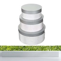 NOUVEAU Vente en gros Boîte cadeau ronde en carton de luxe empilable / Boîte ronde en papier décorative pour chapeau
