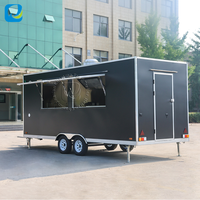 Camion de restauration rapide de haute qualité Chammp entièrement équipé pour la vente de pizzas et de hamburgers, logistique professionnelle haute performance