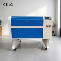 Machine de découpe et gravure laser CO2 ActionLasers CNC de table pour contreplaqué, papier, bois, MDF, acrylique, avec refroidissement par eau AI haute performance