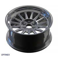 Jantes forgées argentées à profil profond personnalisées 16 17 18 19 20 21 22 pouces 6x139.7 pour SUV G-glass Lexus LX/GX Toyota LC/Prado Patrol