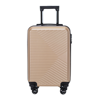 Koper Trolley 20 Inch Berkualitas Tinggi Bahan ABS+PC Harga Grosir dari Pabrik Cina Murah dan Dapat Disesuaikan