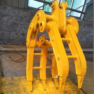 Excavateur New Rotation Orange Peel Building Triage Rotatif Grappin Démolition Sélecteur Hydraulique Fer Bois Grappin - Product Image 6
