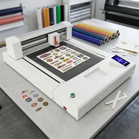 Cortadora Industrial de Cama Plana con Cuchilla Oscilante, Plotter de Corte Digital para Cartón, Fibra Compuesta y Tablero de PVC