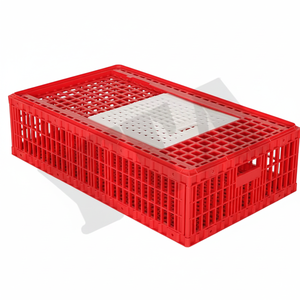 New Open Top Door Chicken Transport Coop AYTAV-12-16 Capacity All Seasons Use PE Material -20C to +80C Temperature Endurance - Product Image 2