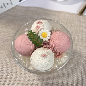 Poudre de préparation pour crème glacée certifiée HALAL, saveur fraise, pour service molle/dure, fournisseur chinois, pour les boutiques de desserts - Product Image 5