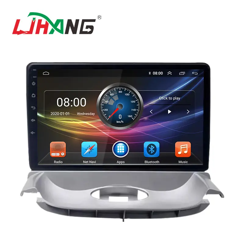 LJHANG – lecteur dvd de voiture android 11 pour peugeot 206 2004-2008/citroën C2 2006-2013, radio multimédia stéréo, navigation gps