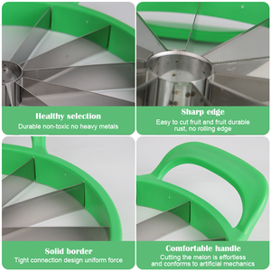 Nhà Máy Bán buôn thép không gỉ dưa hấu <span class=keywords><strong>Slicer</strong></span> đơn giản trái cây và rau cắt cho dưa & dưa đỏ - Product Image 5