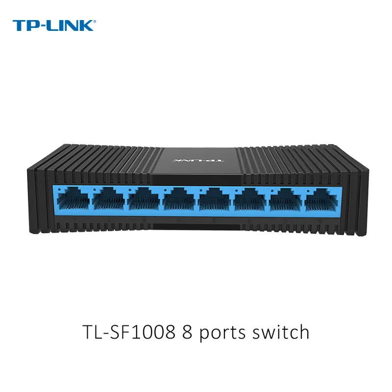 TPlink TL-SF1008 8 Ports Switch 10/100Mbps Fast Ethernet RJ45 Switcher Voll-/Halb netzwerk Switch LAN Hub TP-Link-Switch