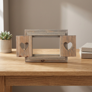 Unique Customized Personalized Hand Carved Eco-Friendly Wood Photo Frame for <b>Wall</b> and Tabletop <b>Display</b> - Product Image 4