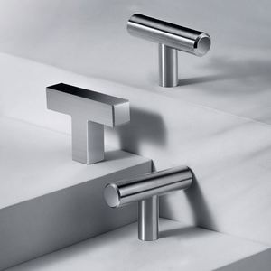 WEKIS Luxury Modern Square Zinc <b>Pulls</b> <b>for</b> Kitchen Dresser Cabinets Customized Modern T <b>Bar</b> Brass Handle Cupboard Knobs Bedroom - Product Image 4
