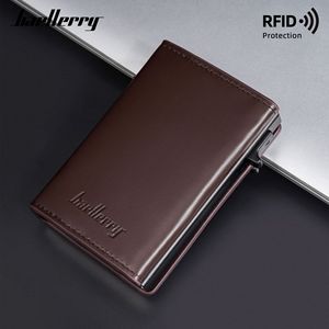 Baellerry Men's Card Holder 6 Inch <b>RFID</b> Protection Credit Card <b>Wallet</b> Black - Product Image 4