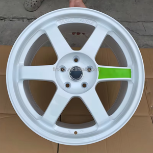 Rines de Aleación para Automóviles de Pasajeros, Fabricados por Flujo, Más Vendidos, 18 Pulgadas, 5*112, 5*114.3, 18*8.0, Gris Metálico, Cara Mecanizada, Negro Mate - Product Image 1