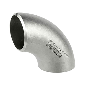 Raccords de tuyauterie 1-1/2 ''SS Coude en acier inoxydable à 90 degrés JIS SUS310S Coudes BE EN1.4845 SCH80 B16.9 - Product Image 1