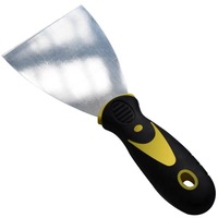 Couteau à mastic plat en acier inoxydable avec manche en plastique électrostatique de qualité industrielle, modèle SB-403 180, vente en gros