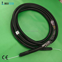 Tuyau chauffé pour échantillonnage de fumée haute température de 3/8 pouce (9,5 mm) pour l'installation de la cheminée des systèmes de surveillance des émissions continues (CEMS)