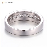Anillo de Oro Real Sólido de Alta Calidad, Simple, de 18K o 14K, con Diamante Cultivado en Laboratorio, para Boda o Compromiso, Joyería Fina, Despacho de Aduanas Gratuito