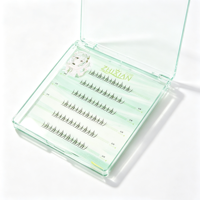 Fournisseur de plateaux de cils, extensions de cils à marque privée, cils inférieurs naturels individuels, faux cils inférieurs doux et légers