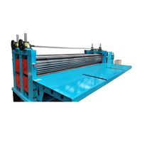 Máquina de fabricación de rollos de lámina de techado corrugado, tipo barril