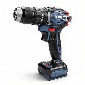 Perceuse sans fil Cisivis 16,8 V, tournevis à vitesse variable sans clé 10 mm, moteur sans balais 2 vitesses OEM, 2000 mAh, outil électrique pour bricolage à domicile - Product Image 1