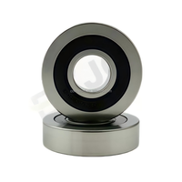 Roulement à rouleaux de guidage LR201 12x35x10mm LR201-RS LR201NPPU GCr15 LR201-LR207 pour rail de guidage linéaire et convoyeur OEM