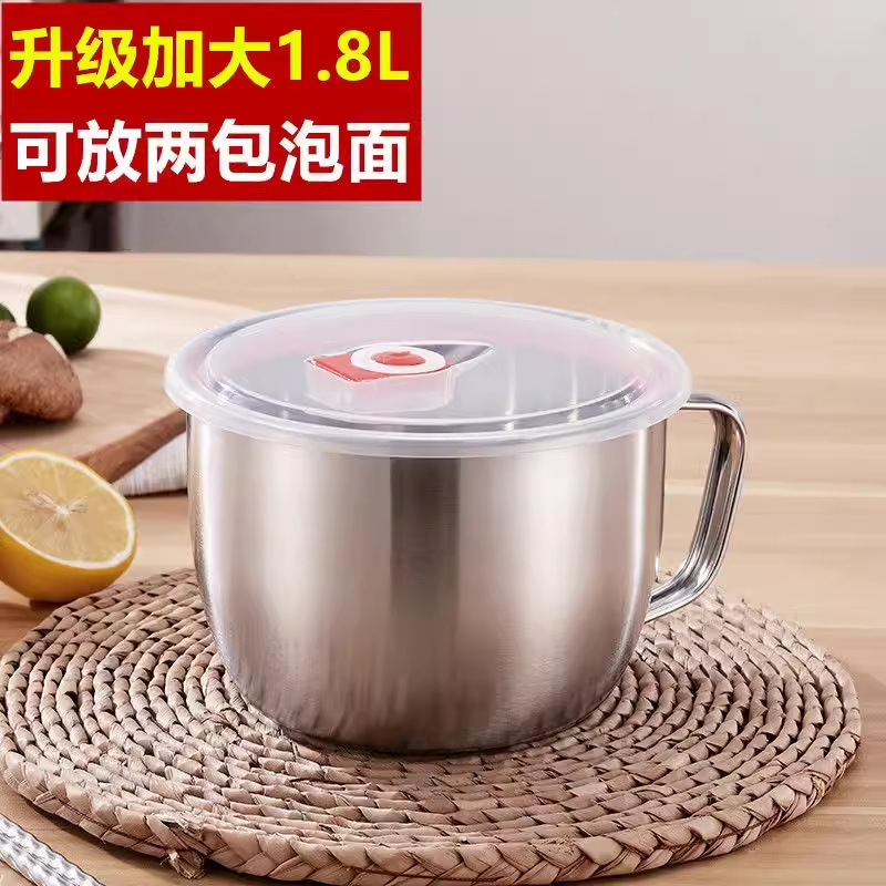 Tazón de fideos instantáneos de 1,1 L, fabricado con material 410