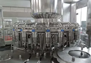 Proyek Lengkap Kunci Putar Otomatis 24 Kepala Mesin Pengisi Minuman Soda Jeruk Karbonasi