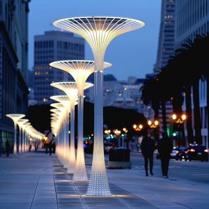 Smart Street Lights Motion Sensor & Auto-Dimming for Residential Neighborhoods - Product Image 1