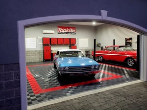 Tapis de sol de <span class=keywords><strong>garage</strong></span> en plastique robuste SUEZ, antidérapant, surface en parquet, pour atelier de réparation automobile 4S, <span class=keywords><strong>garage</strong></span> - Product Image 2