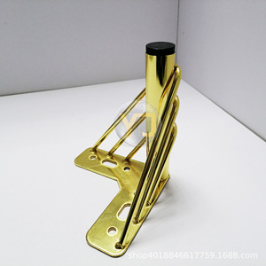 YIJUN Furniture Leg Gold Aluminum Alloy Heavy Duty Modern Minimalist Luxury Cabinet Support Foot - Product Image 1