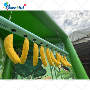 Jeu gonflable personnalisé Attrape la <span class=keywords><strong>banane</strong></span> : Défi de réflexe rapide œil-main, jeu de carnaval gonflable - Product Image 6