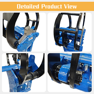 Cisaille à bois forestier HUAJU pour excavatrice <span class=keywords><strong>de</strong></span> 1 à 30 tonnes avec moteur, en stock - Product Image 3