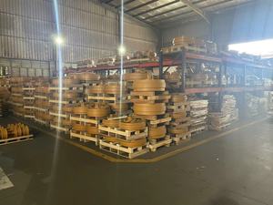 Nhà máy trực tiếp nhựa đường paver excavato/Digger khung gầm bộ phận theo dõi con lăn bánh xe - Product Image 5