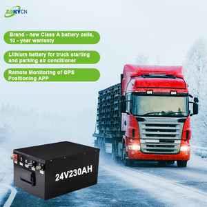 Zhongda Long Cycle Time 6000 Cycles 24V 230Ah Grade-A Truck Air Conditioner Power Lithium Iron Phosphate Battery Pack - Product Image 1