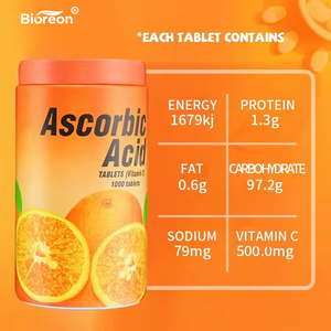 <span class=keywords><strong>Compresse</strong></span> Masticabili di Vitamina C Non OGM con Ingredienti Naturali per Rafforzare la Difesa Immunitaria Quotidiana - Product Image 3