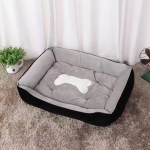 Umwelt freundliche Winter-Hunde matratze aus Stoff mit PP-Baumwoll füllung für mittlere und große Hunde-Zwinger-Haustier bett zum Schlafen - Product Image 1