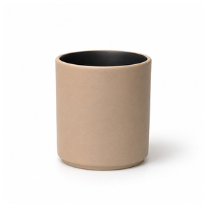 MARUASA PORCELAIN FACTORY Brown Color Modern SL-4Cup 300Cc Porcelain Material Gift Dinner Unique Mug Design Japan - Product Image 1