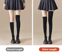 Chaussettes thermiques personnalisées en gros pour femmes, au-dessus du genou, chaudes, tricotées, extra longues, pour l'automne et l'hiver, pour filles