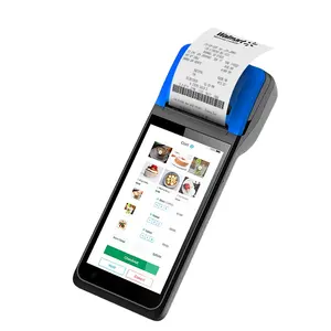 5,5 "Android 12 Mobile Handheld All-In-One 4G WLAN 3 GB 16 GB Smart Pos Terminal berührungsbildschirm NFC-Maschine Handheld Pos